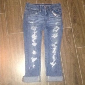 American eagle capris